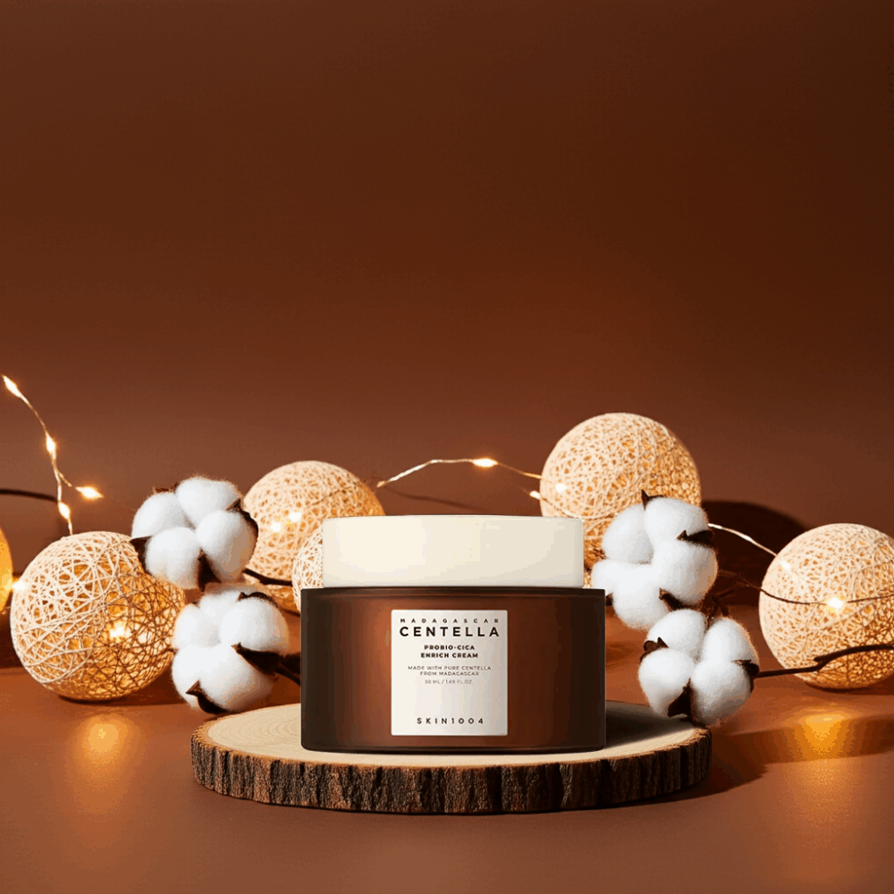 SKIN1004 - Madagascar Centella Probio-Cica Enrich Cream - Regeneráló és bőrbarriert erősítő arckrém