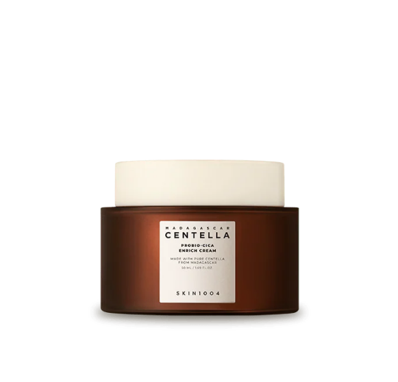 SKIN1004 - Madagascar Centella Probio-Cica Enrich Cream - Regeneráló és bőrbarriert erősítő arckrém
