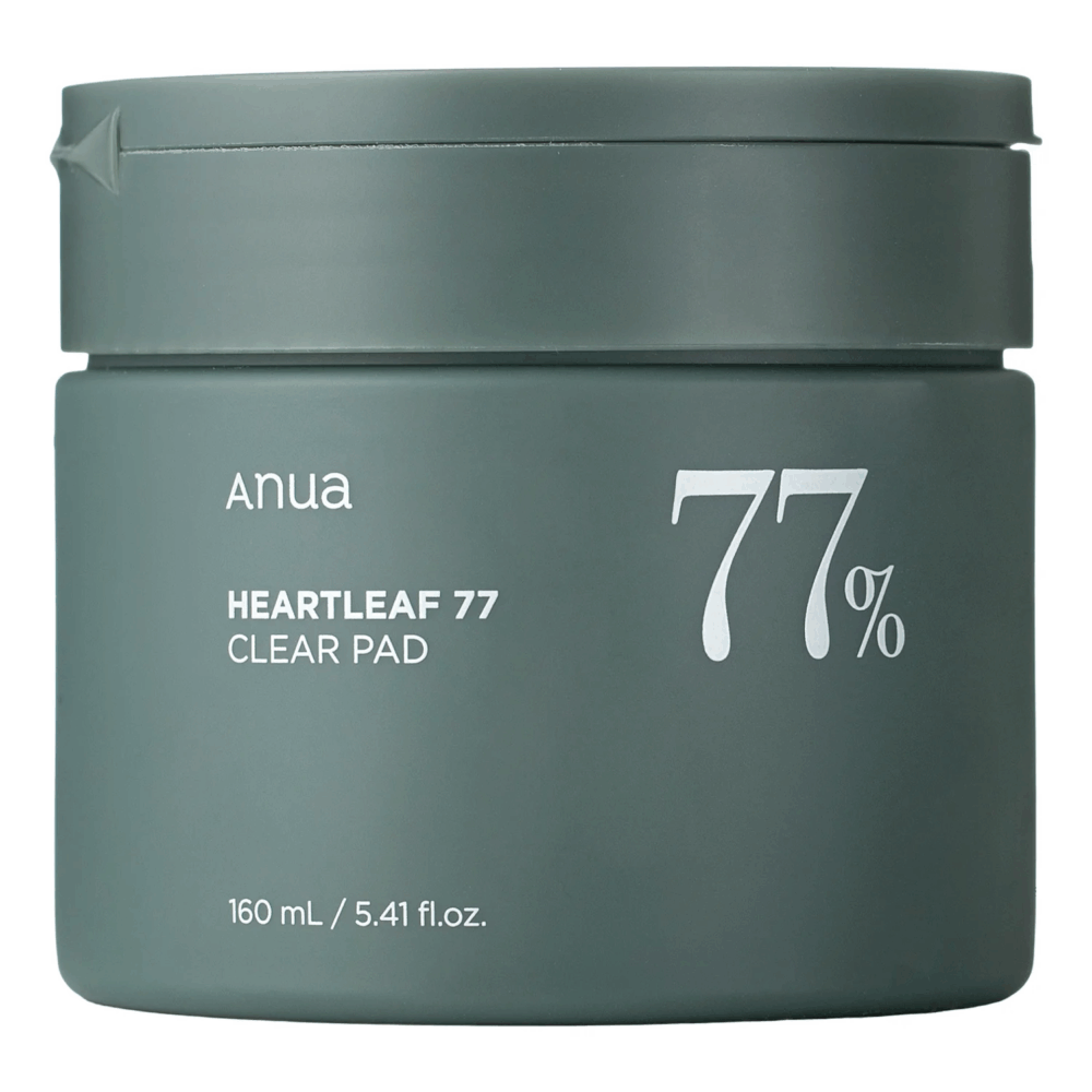 Anua - Heartleaf 77% Clear Pad - Bőrnyugtató Tonizáló Arckorongok, ezüst szirtőr kivonattal termék kiszerelése