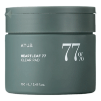Anua - Heartleaf 77% Clear Pad - Bőrnyugtató Tonizáló Arckorongok, ezüst szirtőr kivonattal termék kiszerelése
