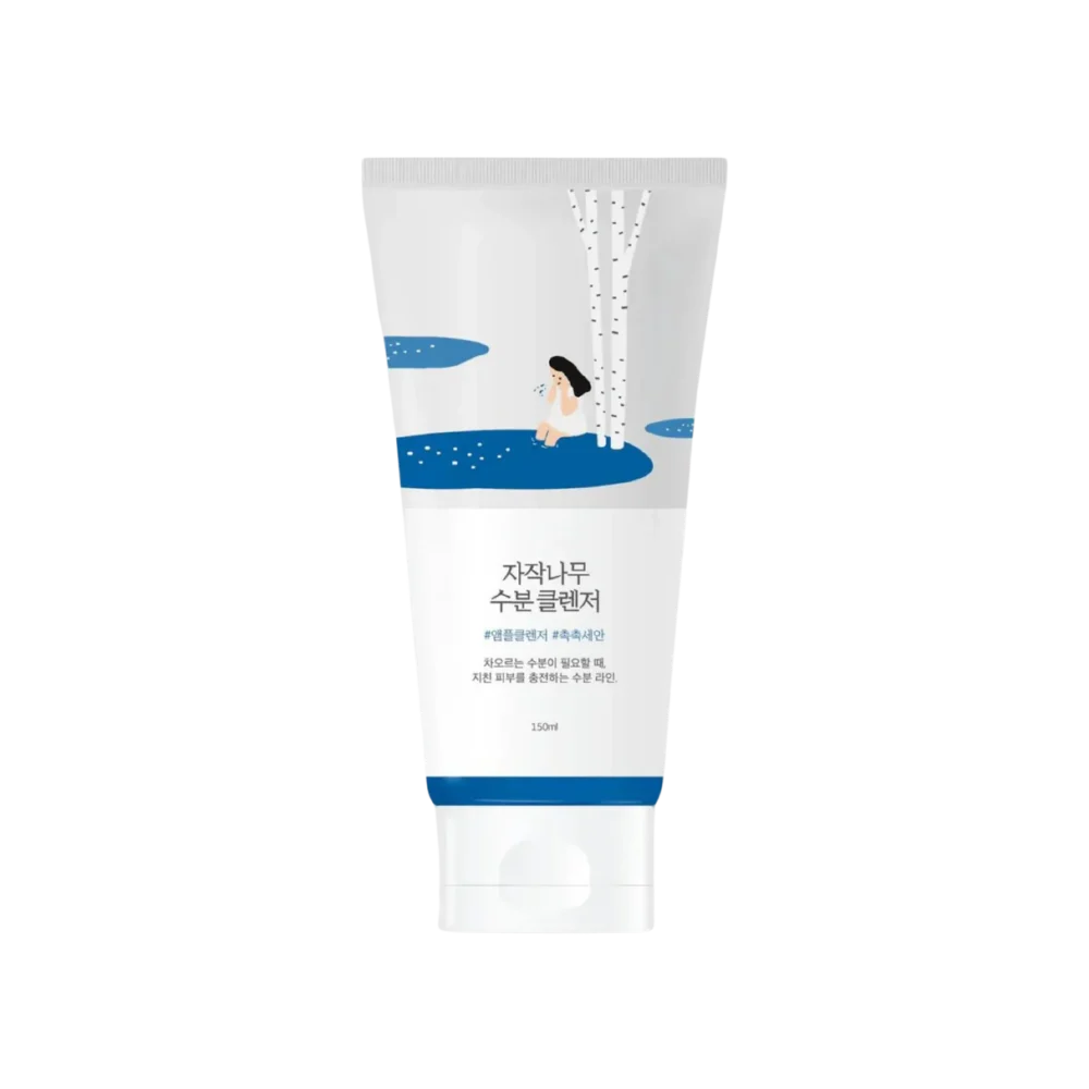 ROUND LAB - Birch Juice Moisturizing Cleanser - Hidratáló arctisztító gél termék kiszerelése