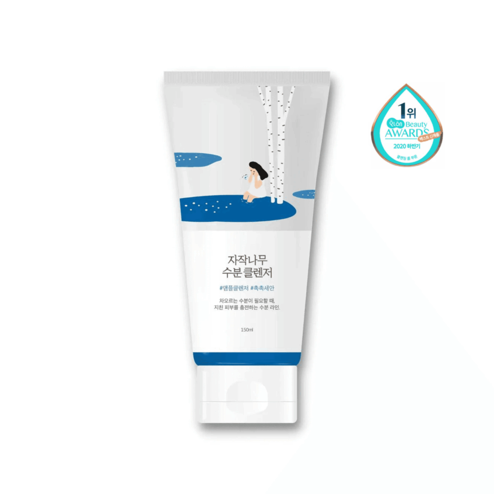 ROUND LAB - Birch Juice Moisturizing Cleanser - Hidratáló arctisztító gél termék 2. kép