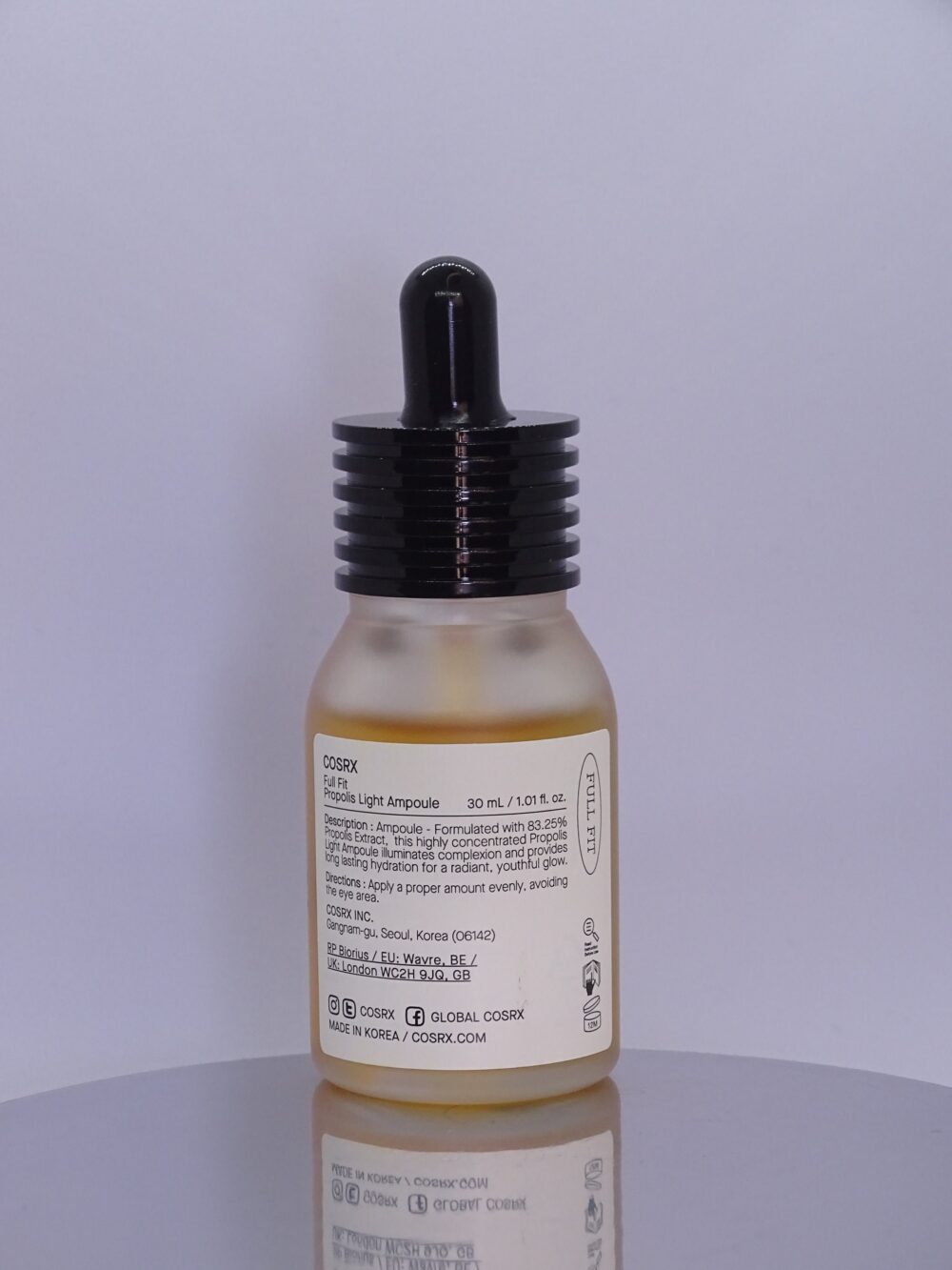 COSRX - Propolis Light Ampule - Nyugtató, gyulladáscsökkentő ampulla termék 6. kép